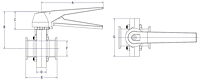 5115  Butterfly Valve Dimensions