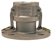 Coupler x 150# flange SS