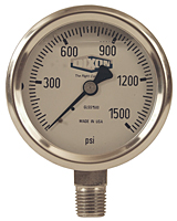 Stailess Liquid Filled Gauge