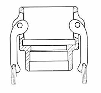 Dixon Couplers for Welding (150DWBPSTAL)