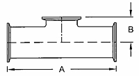 Short Outlet Clamp Tees-2