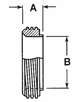 Short Threaded Bevel Seat Weld Ferrules-2