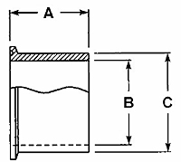 Tank Weld Clamp Ferrules (Heavy Wall)-2