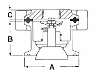 Air Blow Check Valves (B45BC-R100150, B45BC-R200, B45BC-R250, B45BC-R300, B45BC-R400)-2