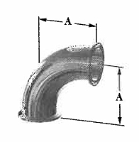 Bradford™ 90º Clamp x Clamp Elbows