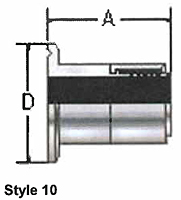 Sanitary Clamp/Step Up Fittings (Style 10 & Style 10U) - 160410SKO-2