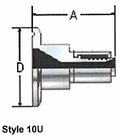 Sanitary Clamp/Step Up Fittings (Style 10 & Style 10U) - 160810USK-2