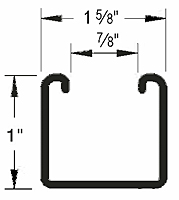 Z1000 Series Z-Strut™ Channels (1-5/8 in x 1 in)-2