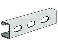 Z8125 Series Z-Strut™ Channels (1-5/8 in x 13/16 in) - Z8125 PG Slotted Channel Pre-Galvanized