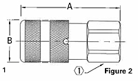 FD99 Series High Pressure Couplings (SAE O-Ring) (FD99-1004-06-04)-2