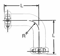 90º Long Elbow for Rigid Pipe-2