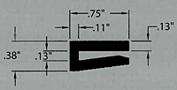 3/4 in Bar-Clip (AR566)