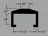 9/16 in x 1-1/8 in Drive Bar Cap (AR527)