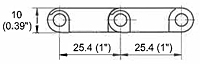 M2520 Flat Top Dimensions