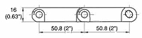 M5033 Flush Grid Dimensions