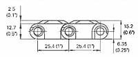 M2620 GripTop Dimensions