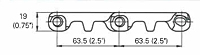 M6360 Flat Top Dimensions