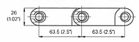 M6420 Flat Top Heavy Duty Dimensions