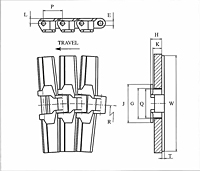 Uni® 882 TAB Plastic Slat Top Chains-2