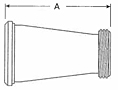 Plain Bevel Seat x Threaded Bevel Seat Concentric Reducers-2