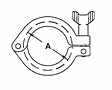 Single Pin Heavy Duty Clamps (13MHHM50-75SN)