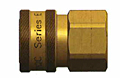 E Series Straight Through Interchange Coupler (Female Threads)