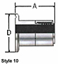 Sanitary Clamp/Step Up Fittings (Style 10 & Style 10U) - 160410SKO-2