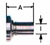 Male & Female "I" Line Fittings (Style 50 & Style 51) (381651SKO)