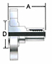 316L Stainless Steel Flange Retainer Fittings (Style 12)-2