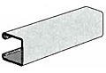 Z1625 Series Z-Strut™ Channels (1-5/8 in x 1-5/8 in) - Z1625 EA Solid Channel Extruded Aluminum