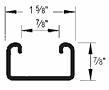 Z875 Series Z-Strut™ Channels (1-5/8 in x 7/8 in)-2