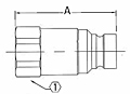 FD99 Series High Pressure Couplings (Female NPT) (FD99-1002-04-04)-2