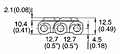 M1220 Grip Top Dimension