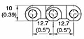 M1233 Flush Grid Dimensions