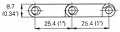 M2420 Flat Top Dimensions