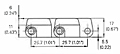 M2586 Raised Rib Dimensions