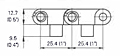 M2670 Flat Top Heavy Duty Dimensions