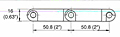 M5032 Flush Grid Heavy Duty Dimensions