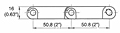 M5033 Flush Grid Dimensions