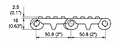 M5014 Nub Top Dimensions