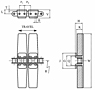 Uni® 1873 Plastic Snap-On Chains - Low Noise-2