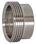 Recessless Threaded Bevel Seat Ferrule